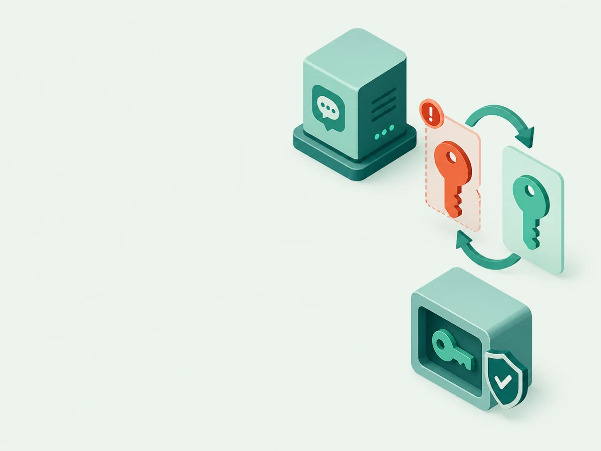 社群机器人在不同托管环境之间迁移受保护的密钥